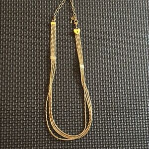 Stella & Dot Gold Snake Chain Necklace